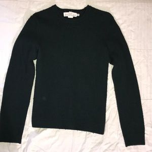 H & M Men’s Wool Forest Green Crew Neck Sweater